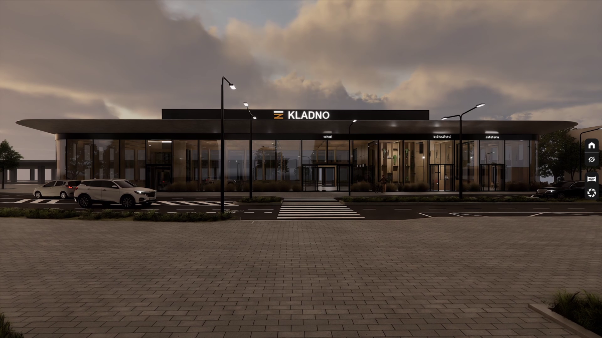 Projekt Terminálu v Kladně