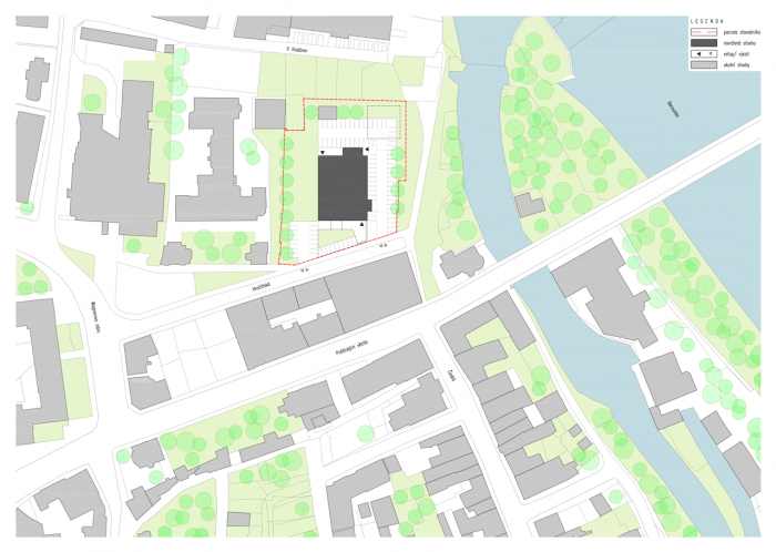 ov-a, Rekonstrukce a dostavba administrativní budovy Verona, situace širších vztahů – foto