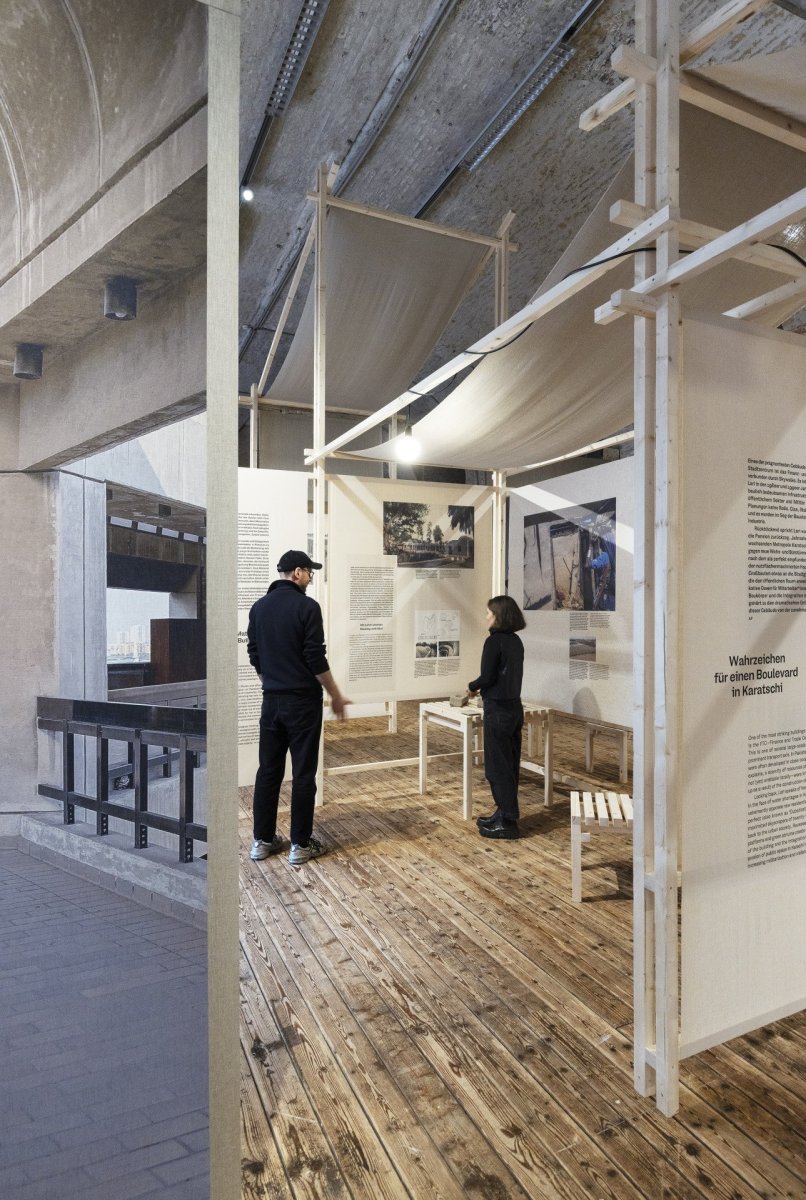 Výstava Yasmeen Lari. Architektura pro budoucnost v Architekturzentrum Wien
