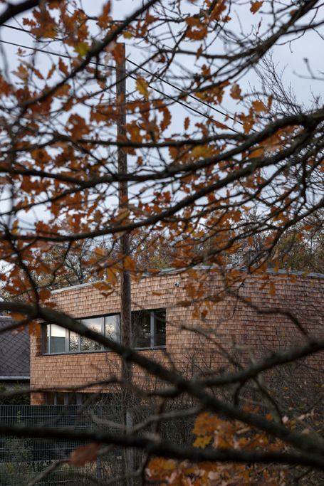 Mimosa Architekti, šindelový dům v Dobříši, foto