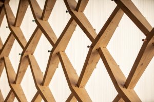 Architekta Clementine Blakemore navrhla hudební pavilon pro britskou základní školu