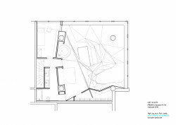 Loft 32 Zlín, půdorys 2np, petrjanda/brainwork