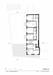 Bytový dům Prostějov, knesl kynčl architekti - půdorys 4.N.P.