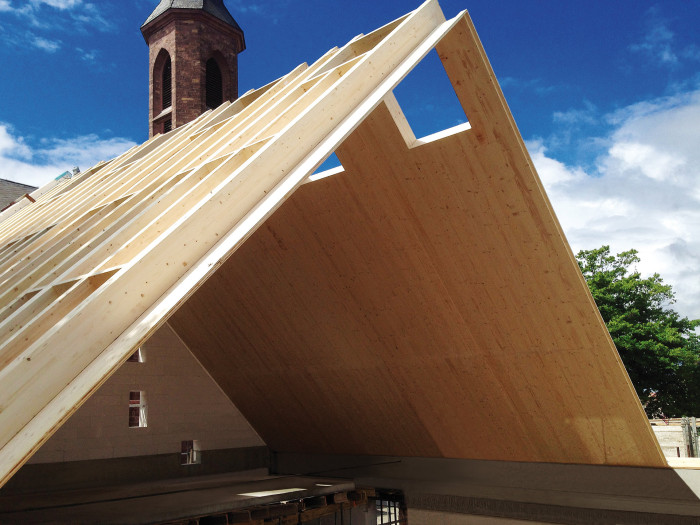 NOVATOP OPEN se používají na střechy, stropy i stěny. 