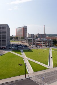 Revitalizace Gahurova prospektu podle návrhu zlínského ateliéru ellement. Foto: TOAST | Libor Stavjaník