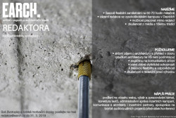 Online magazín o architektuře EARCH.cz hledá nového redaktora/redaktorku