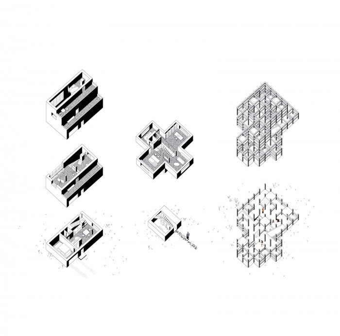 Šimon Marek, Galerie dětské Ilustrace Otakara Božejovského, schéma objketů – foto