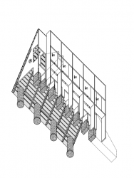 Červený pavilon pro londýnský Festival architektury od TAKA Architects