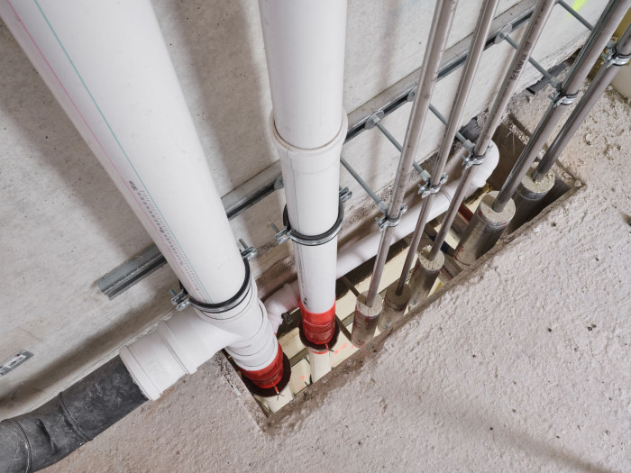 Systém odhlučnění domovní kanalizace RAUPIANO PLUS od REHAU.