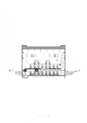 Konverzia Jurkovičovej teplárne - schematický rez