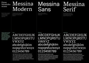 Typografie jednotné grafické identity, Studio Marvil.