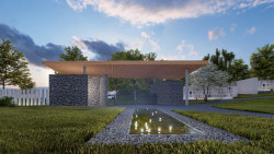 V Černošicích u Prahy vznikne nový městský hřbitov od studia MS architekti