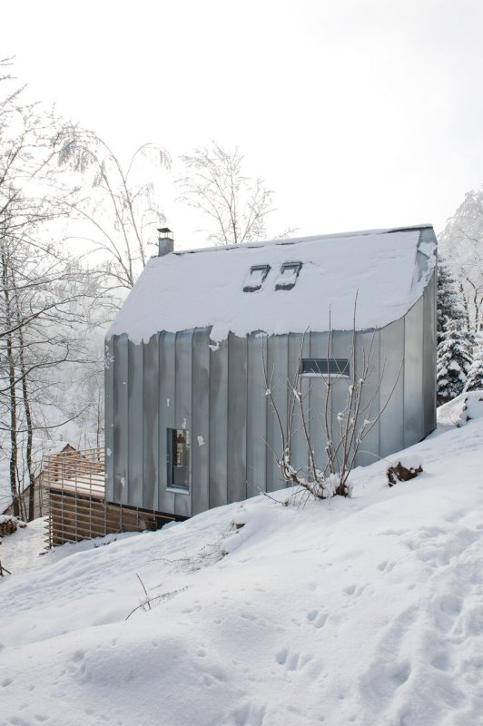 studio NEW WORK, Chata v Zadní Telnici – foto