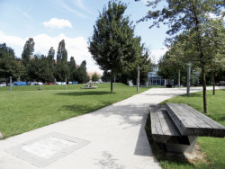 Park je vlastně zahradní architektura. / Park NTK, Projektil architekti – foto