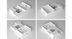 Reklamní agentura FUX v Gliwicích, model, INTERURBAN