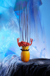 Kolekce váz Underwater od Františka Jungvirta pro sklárnu Ajeto