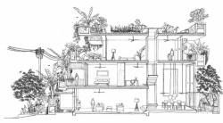 Planter Box, řez, Formzero