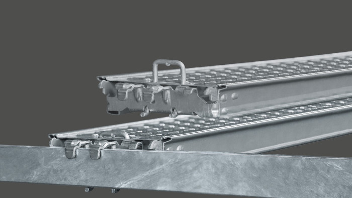 Lešení PERI UP umožňuje rychlejší a efektivnější práci díky nižšímu počtu dílů. Montáž i demontáž je jednodušší a sníží se i náklady.