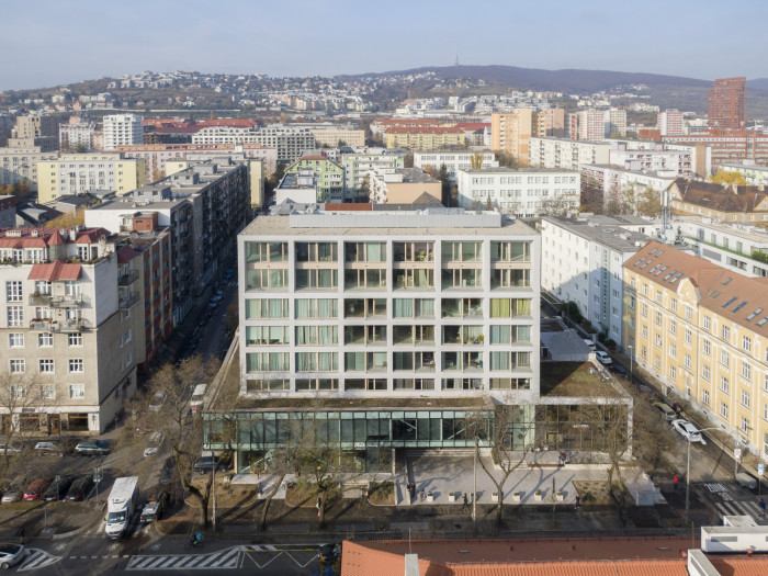 Polyfunkční dům Vajnorská 21 od ateliéru Cakov+partners