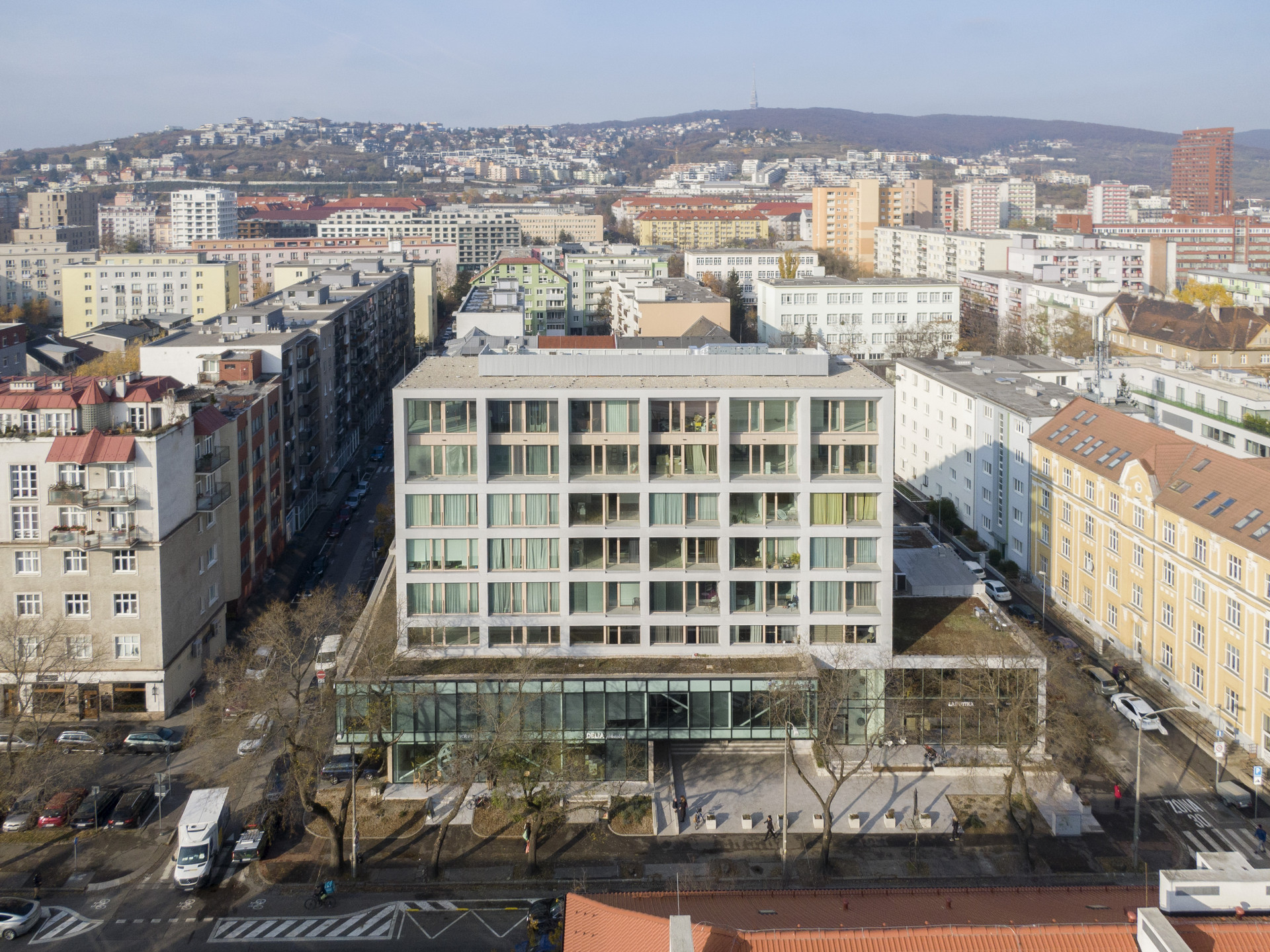 Polyfunkční dům Vajnorská 21 od ateliéru Cakov+partners