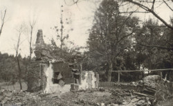 Osada Ploština po vypálení