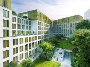 Studentské bydlení v Praze-Holešovicích THE FIZZ, Pavel Hnilička Architekti.