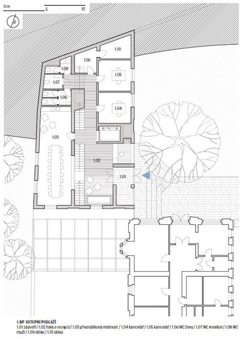 Porodní dům na Letné, 18. přehlídka diplomových prací, 2. místo