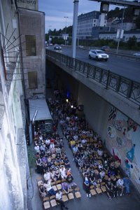 Letní kino v pražské MeetFactory