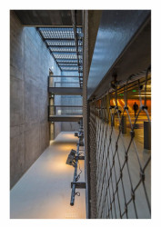 Lundgaard & Tranberg Architects, Molo Kvæsthus v Kodani, detail garáží, foto