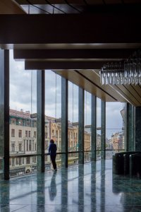 Nová scéna Národního divadla podle návrhu Karla Pragera