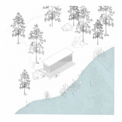 Vu Dinh Quang, Daniela Míková a Ondřej Novák, Malá architektura pro Velký rybník, pozorovatelna vodního ptactva - foto