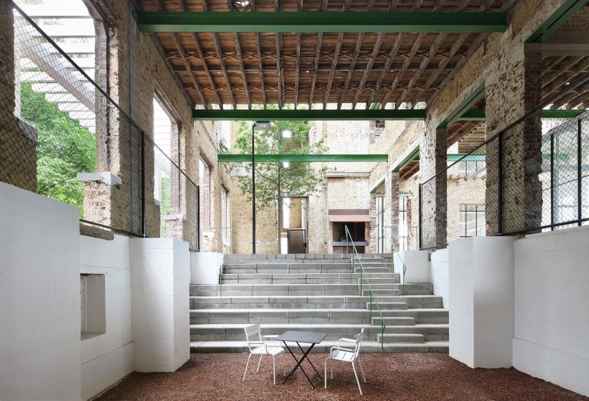 Přestavba psychiatrické léčebny PC Carritas v Belgii, Architecten de vylder vinck taillieu