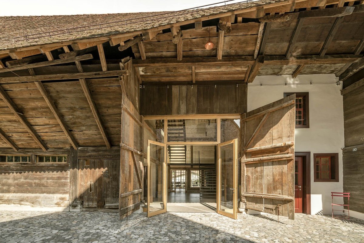 Hudební dům Boswil od architekta Giana Salise