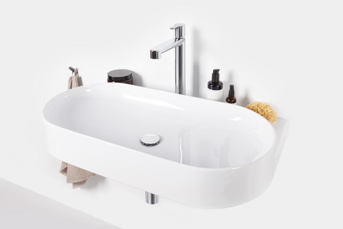 Keramické umyvadlo z kolekce Yard od RAVAKu navržené studiem  Vrtiška & Žák