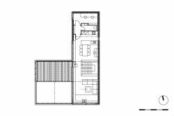 RD Řevnice, půdorys 2NP, SCHAUFLER-ROSKOVEC