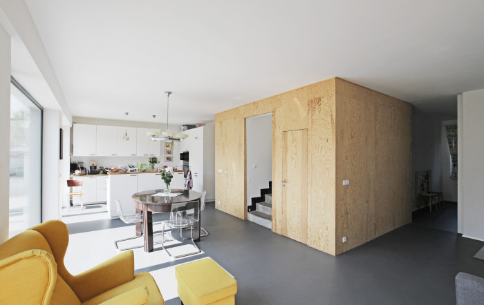 Rekonstrukce domu v Letňanech od edit! architects