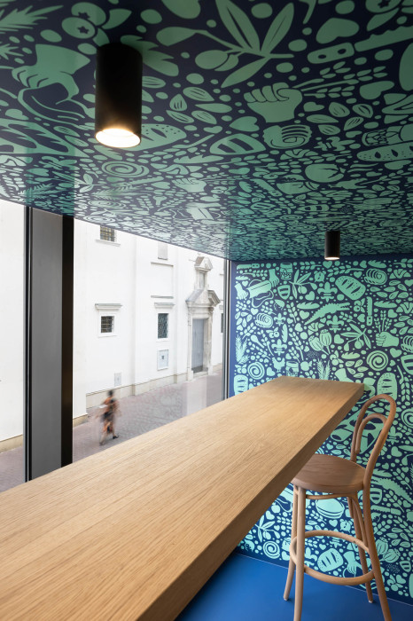 Interiér řemeslné pekárny William Thomas Artisan Bakery v Brně, Atel!er / Kateřina Horych