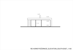 Ateliér Kunc Architects, RD Horní Počernice, pohled jihovýchodní - foto