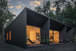 Nedaleko švédského Göteborgu stojí Villa Jägersro. V ní si mladá rodinu užívá výhledů na jezero a okolní přírodu.