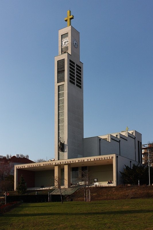 Kostel Sv. Václava v Praze-Vršovicích, Josef Gočár, 1928-30