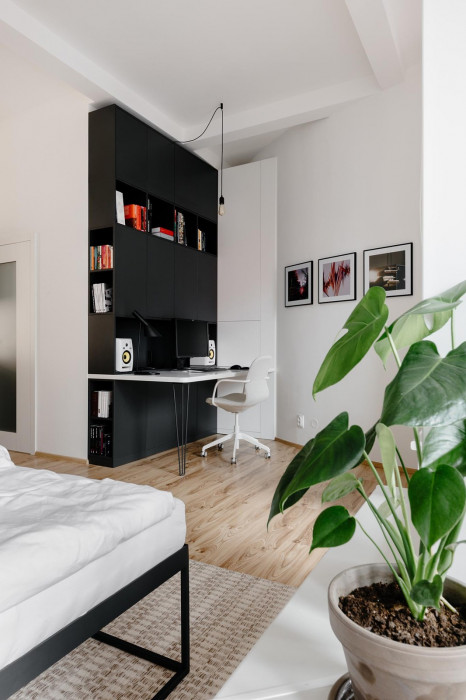 Garsoniéra Nusle, Mooza architecture