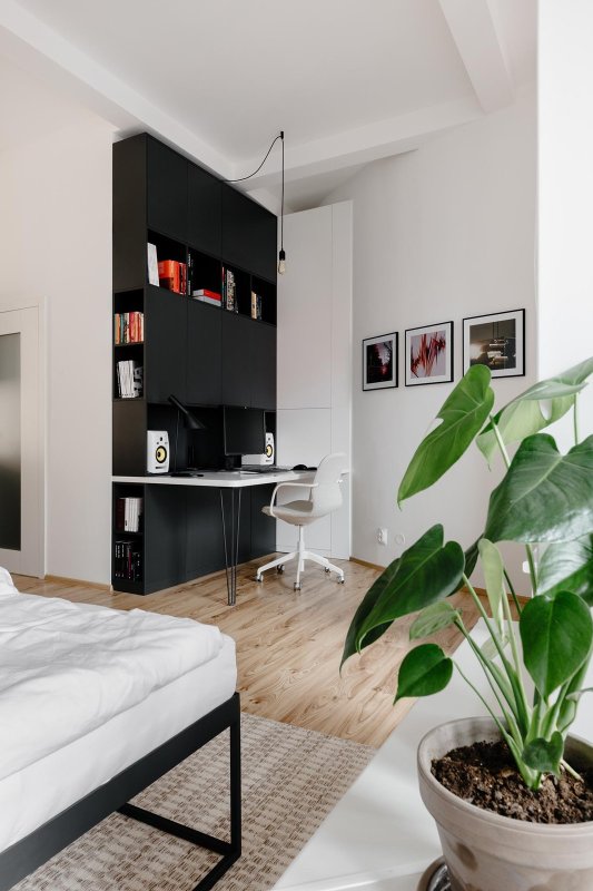 Garsoniéra Nusle, Mooza architecture