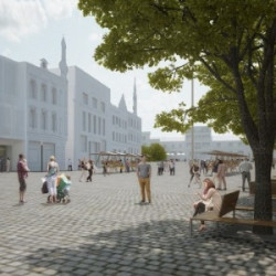 Ateliér Marcely Steinbachové vyhrál soutěž na náměstí v Benešově