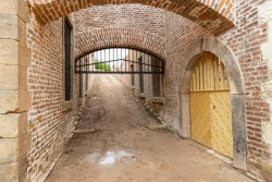 Oživení pevnosti Josefov, ateliér SVIŽN: dělová rampa mezi bastiony III. a IV. po obnově