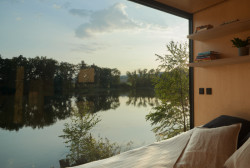 Mobilní kontejner KEBIN od architekta Jana Beka a stavitele Stanislava Líkaře