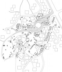 MDH Arkitekter SA, školka Moholt, situace, výkres