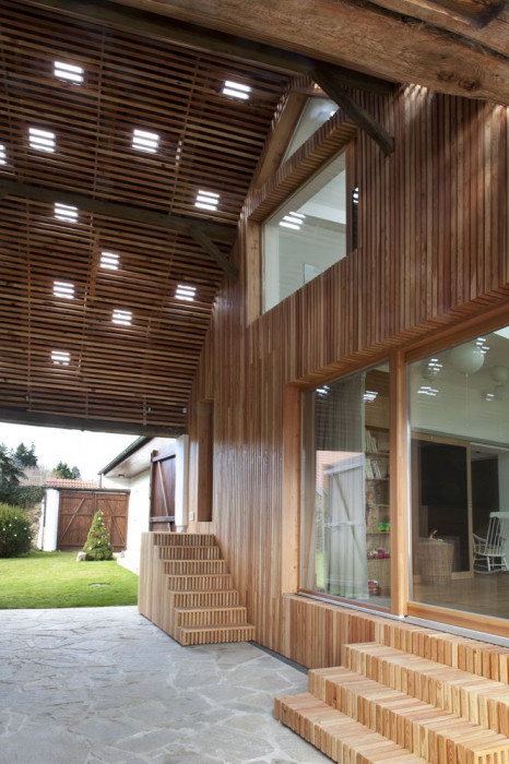 skvadra architekti, Rekonstrukce jihočeské usedlosti - foto