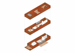 Barbora Slavíčková, Oxygen Home Kraków, axonometrie - foto