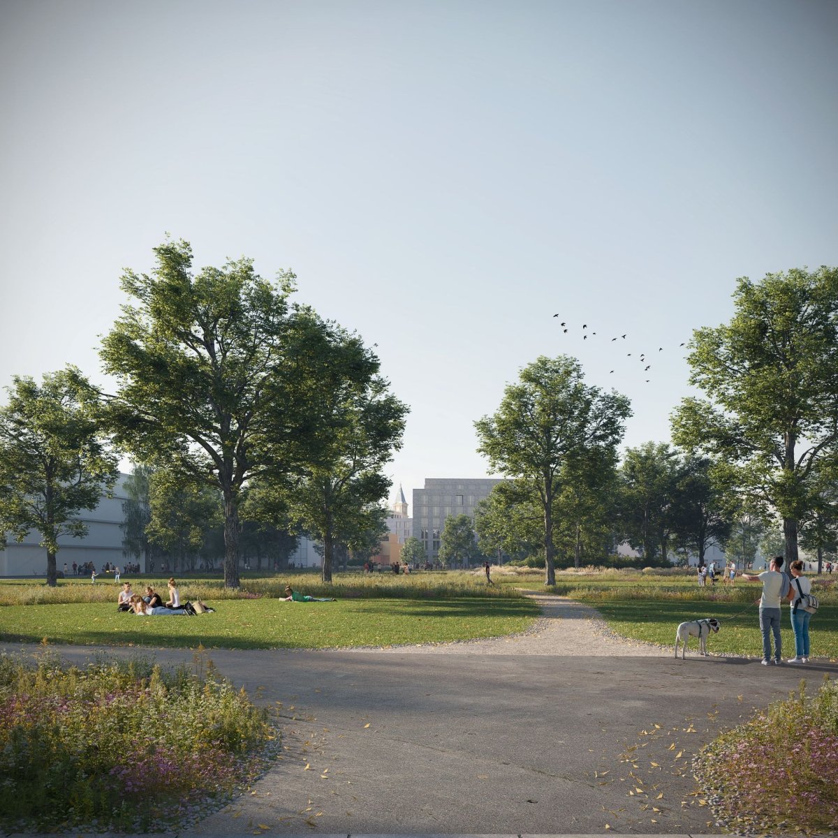 Ostravský park Černá louka se má stát vyhledávaným parkem a vstupní bránou k řece Ostravici