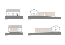 Pohledy - návštěvnické centrum (Rekonstrukce areálu vodojemů na Žlutém kopci v Brně, David Prudík architekti)